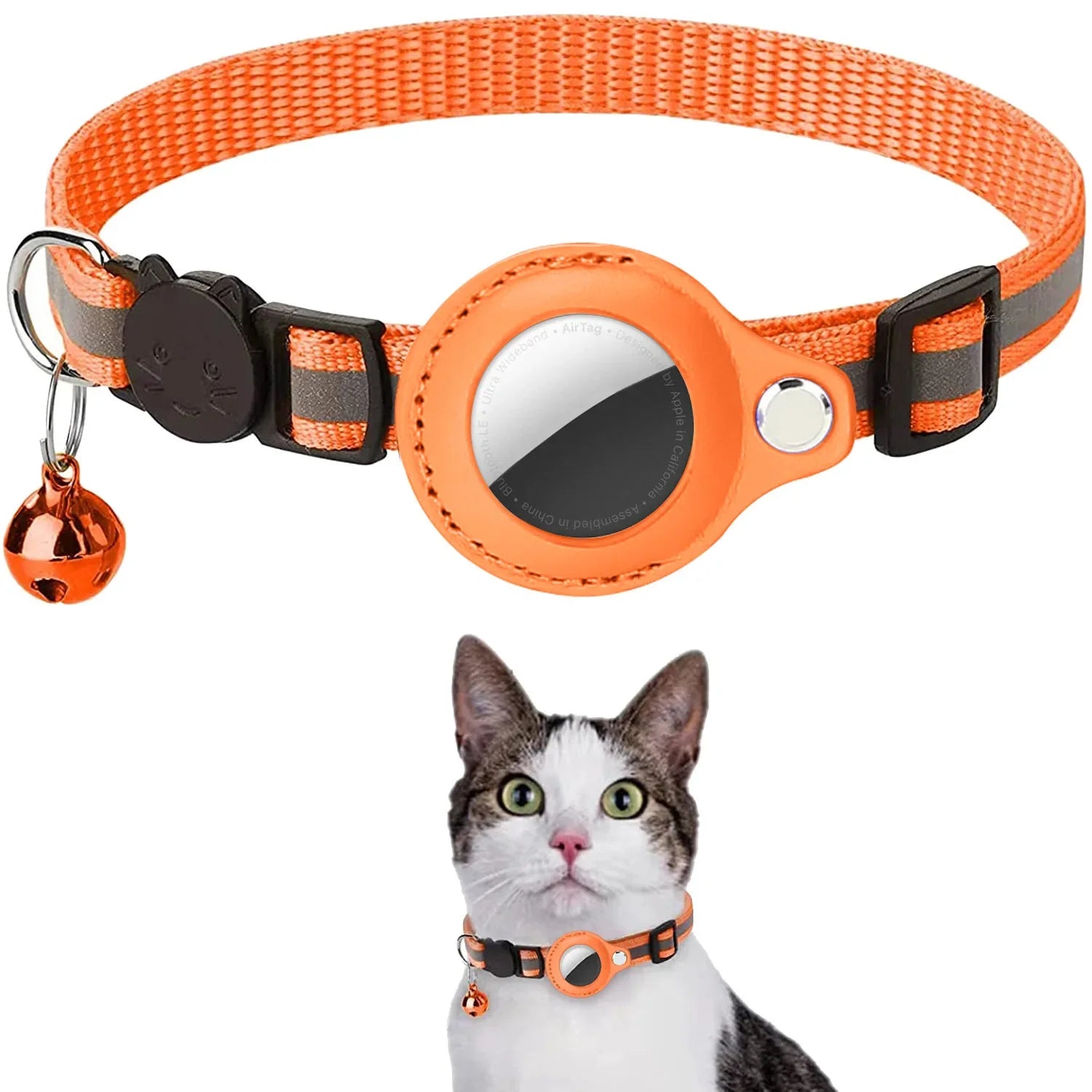 Collier pour chat et mini GPS traceur.